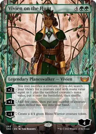 Vivien on the Hunt (Borderless)